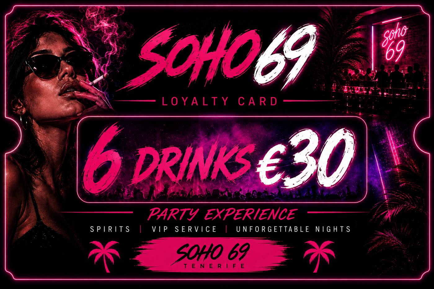 VIP Six — 6 Drinks